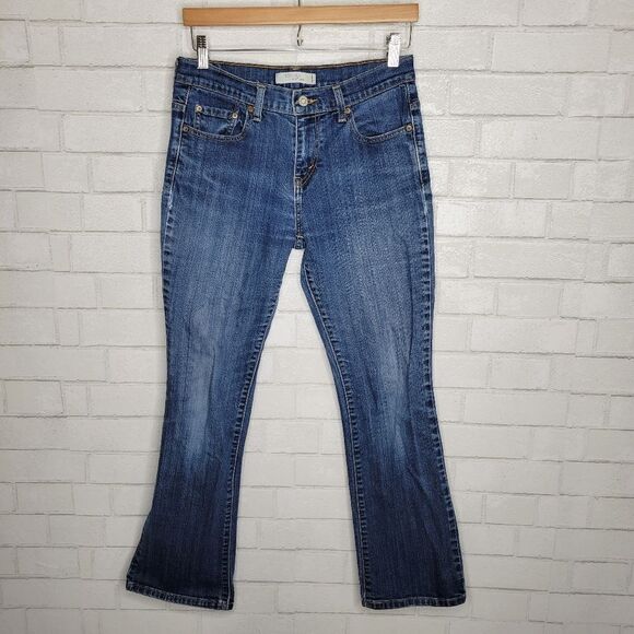 Levi's Bootcut 515 Medium Wash Jeans - Picture 1 of 5